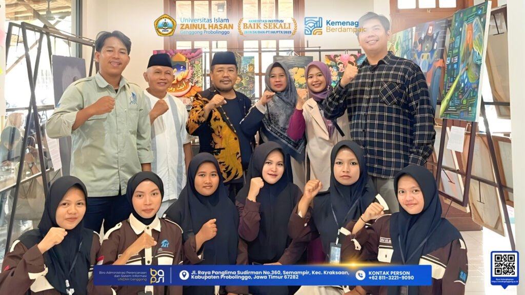 ameran ARSIPTECHTOUR ROCKARTAN mahasiswa UNZAH Genggong di Kafe Stein Kraksaan