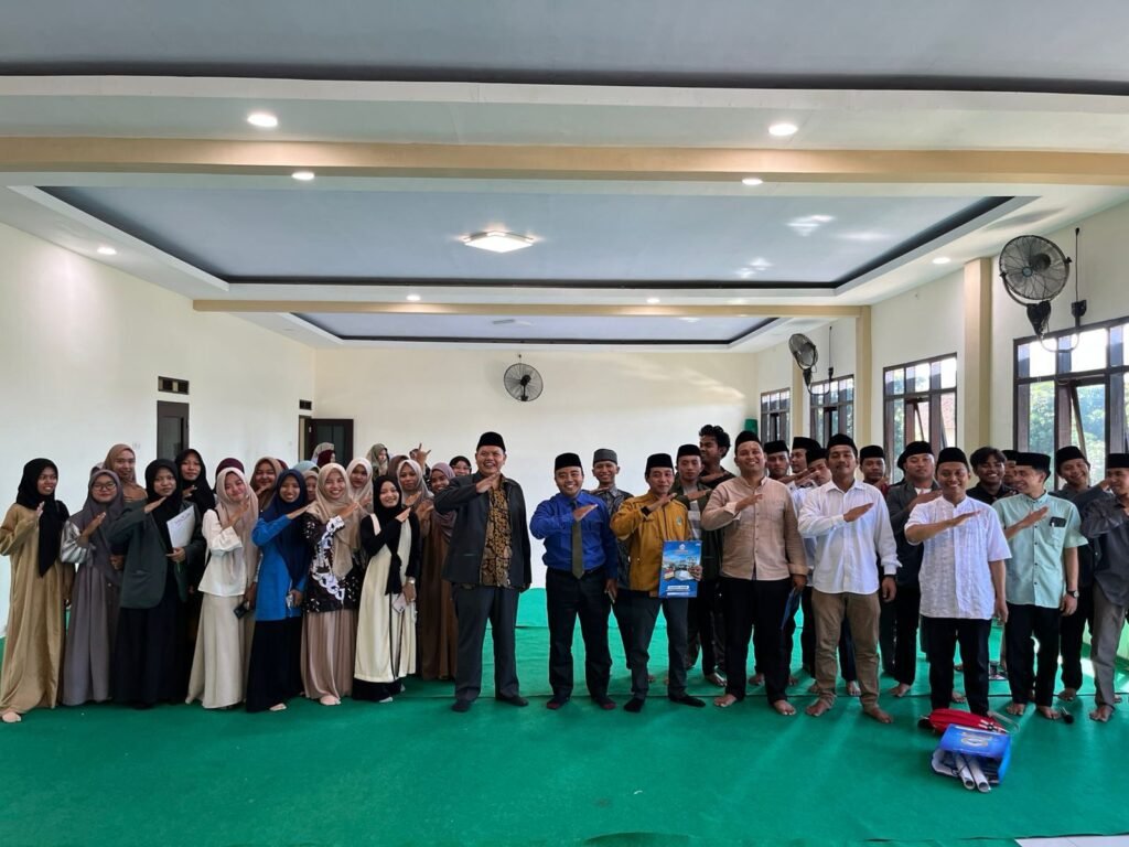 Foto bersama pimpinan kampus