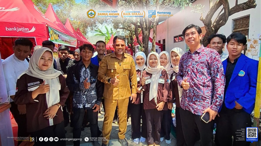 Kolaborasi UNZAH Genggong dan Perpusda Kabupaten Probolinggo dalam kegiatan literasi melalui pelatihan melukis menggunakan ampas kopi.
